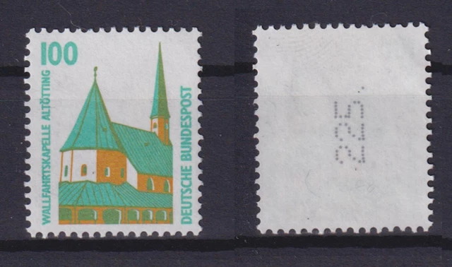 Bund 1406 v RM ungerade neue Nummer SWK 100 Pf postfrisch