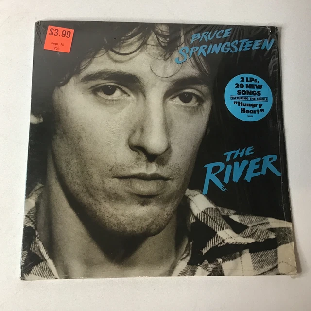 1980 Bruce Springsteen "The River" 2 x Vinyl LP Album Columbia PC2 36854