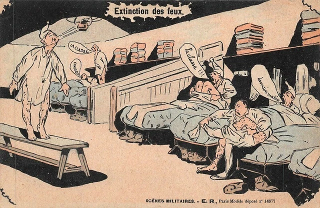 Fantaisie Militaire - Scène militaire - Extinction des feux