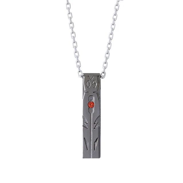 Evangelion x THE KISS Collaboration Necklace Accessory Unisex Plug Suit New