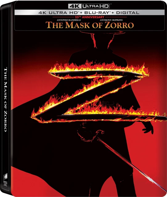Le Masque De Zorro - Steelbook - Neuf - 4K Uhd + Blu-Ray - Antonio Banderas