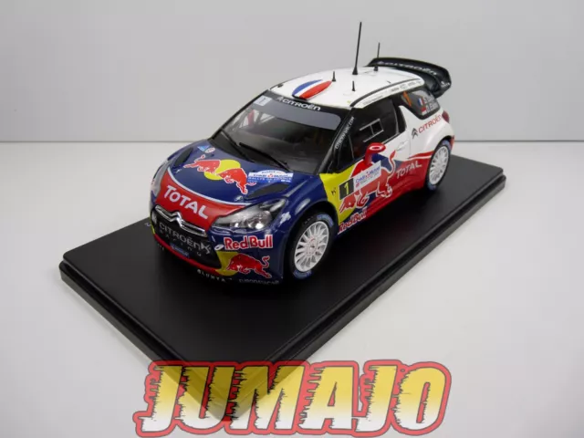 RVQ12 Voiture Rallye 1/24 SALVAT Models : Citroen DS3 WRC Loeb Elena 2012 #1