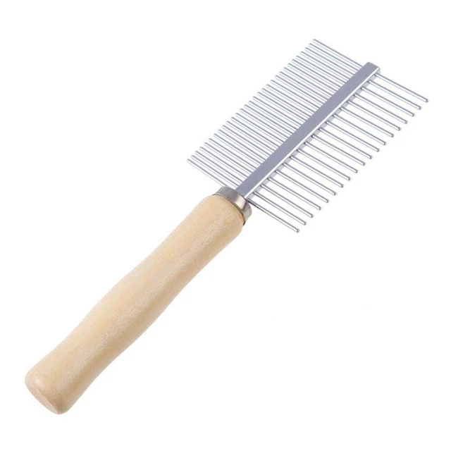 Pet Grooming Dog Cat Hair Shedding Flea Brush Comb Fur Trimmer Tool
