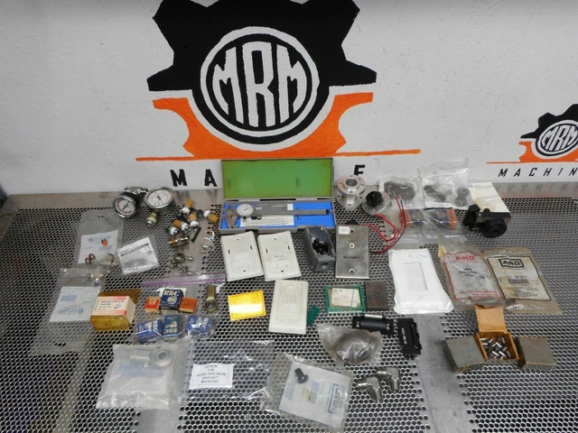 RBC S20SW, NDH Bearing 77R4A, Gauges, Air Mufflers, Aro 20541, 2F847 & More (51)