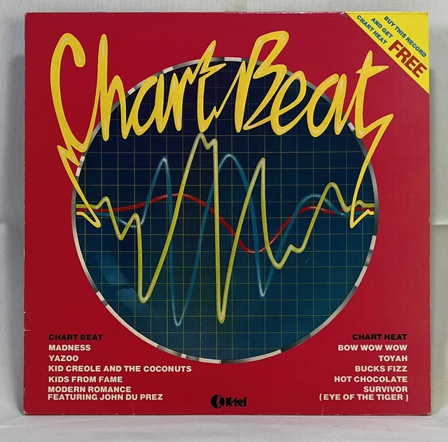 CHART BEAT - 12” Vinyl LP Album Record LP Featuring Various Artists ...