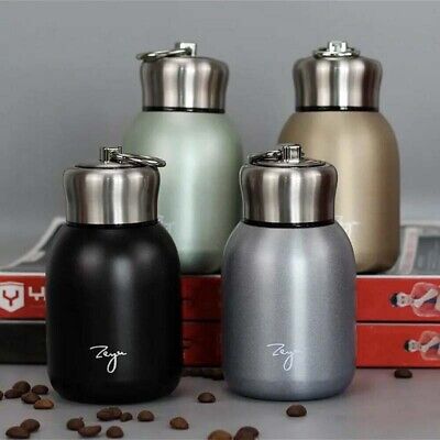 Small Thermos Cup Mini Travel Drink Mug Coffee Cup Stainless Steel Vacuum Flask