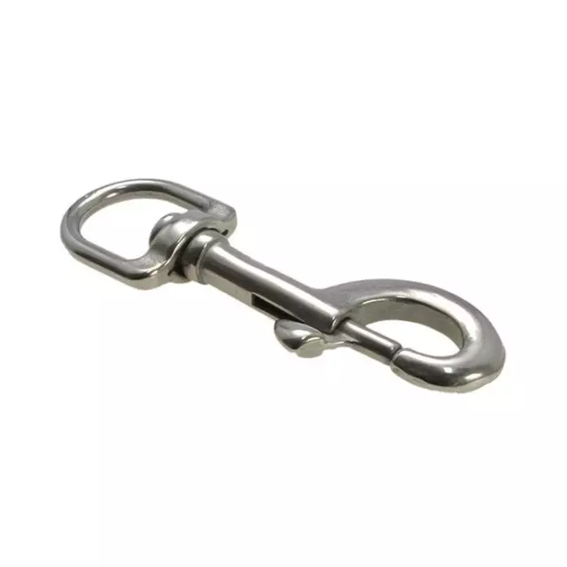 Qty 1 Swivel Eye Snap 19mm x 90mm Stainless Marine A4-70 G316 Dog Clip