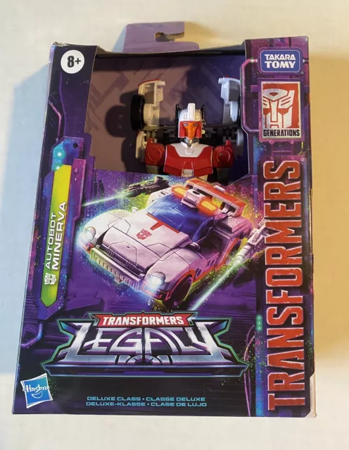 Hasbro Transformers Legacy Deluxe Minerva 6 in Action Figure BRAND-NEW