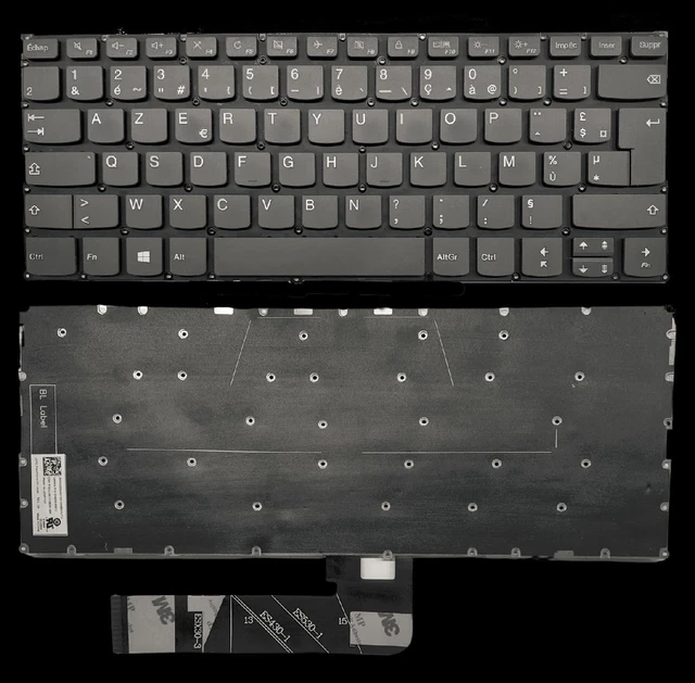 Clavier + plasturgie pour Lenovo IdeaPad Yoga 530-14IKB