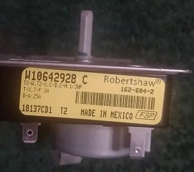 W10642928 Whirlpool Maytag and others Dryer Timer (18137CD1)