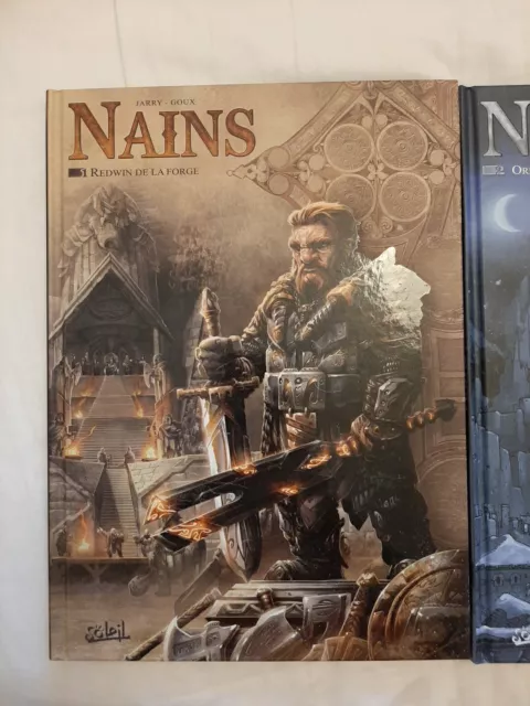 Nains T1 T2 T3 Redwin Forge Ordo Talion Aral Tempel französisch Comic Jarry Goux sehr guter Zustand 2