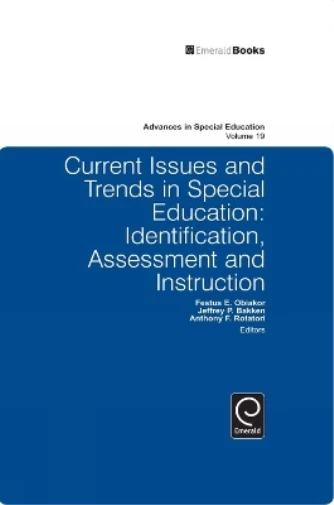 FESTUS E OBIAKOR Current Issues And Trends In Special Education 