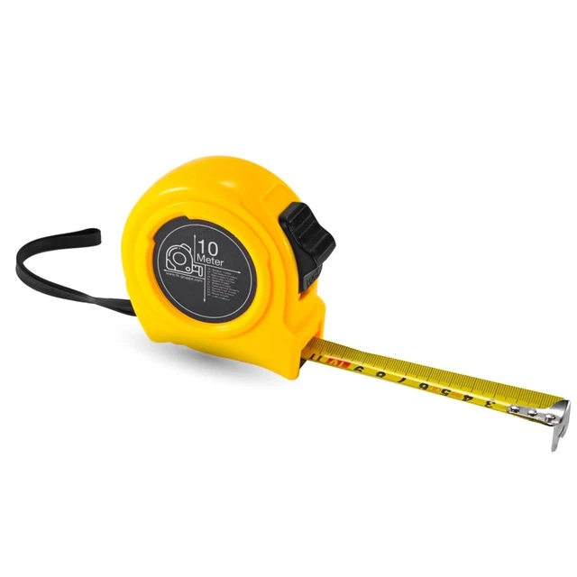 Mètre Ruban 5m Robust - Avec Blocage Et Support Ceinture - Précision Professionnelle