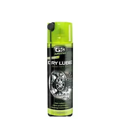 Lubrifiant chaîne gs27 moto dry lube 500 ml