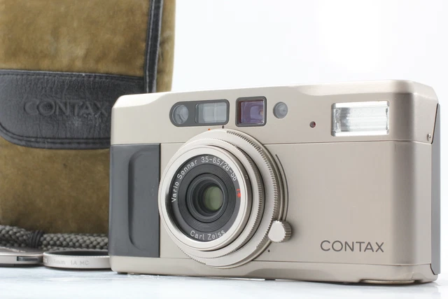 Tested! [Near MINT in Case] Contax TVS Point & Shoot 35mm Film Camera From JAPAN