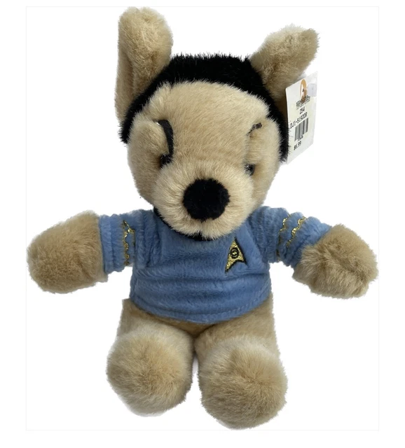 Mr SPOCK BEAR STAR TREK LAS VEGAS Star Trek Experience Sitting 18cm NEW & RARE