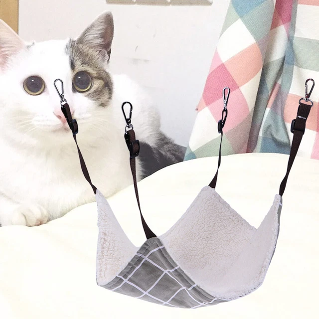 Amaca Cat Double Layer Telas Letto Caldo Pendente Permeabile all'Aria
