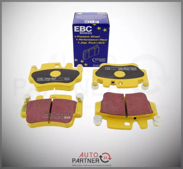 EBC Yellowstuff Bremsbeläge für PORSCHE 911 (996) vorne / hinten + BOXSTER (986)