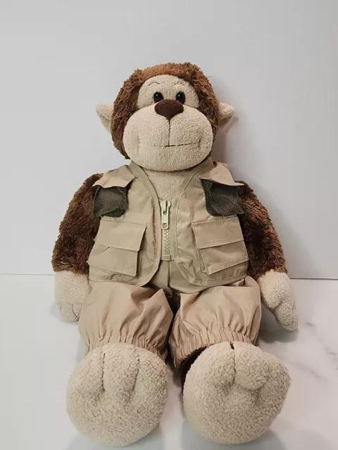 BUILD A BEAR Fishing Fisherman Outfit Vest Fish & Glasses Teddy