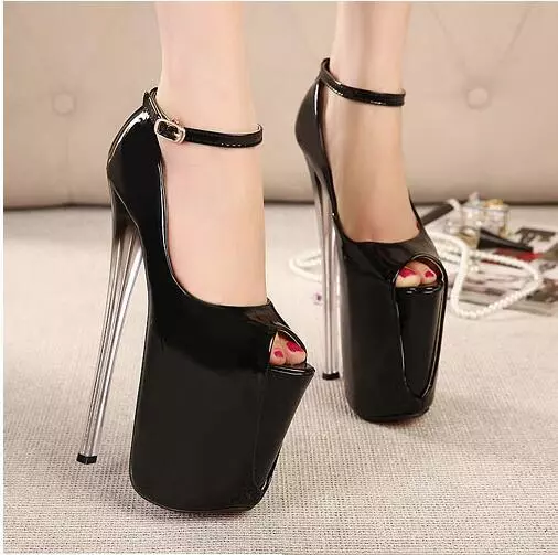 WOMENS LADIES STILETTO HIGH HEEL PLATFORM PARTY COURT SHOES SIZE UK 3-8 |  eBay