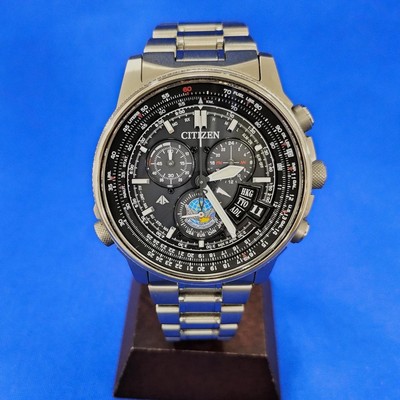 citizen eco drive titanium radio controlled manual