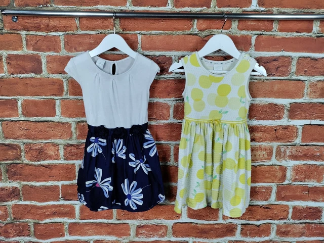 Girls Bundle Age 2-3 Years 100% Jasper Conran Short Sleeve Dress Set Party 98Cm