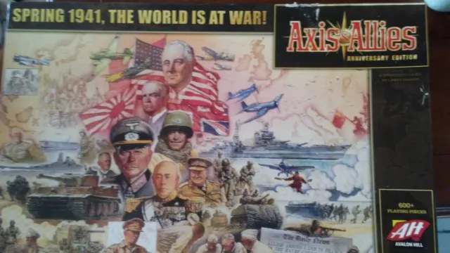 Axis & Allies Anniversary Edition Game Avalon Hill