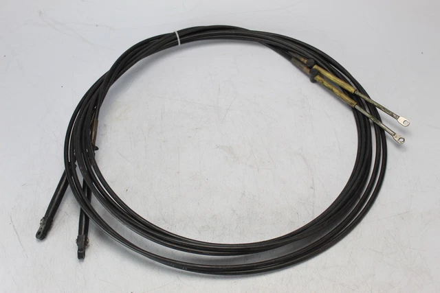 FRESHWATER OMC Johnson Evinrude Control Cable Set of 2 x 16' Each