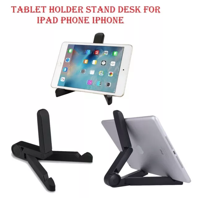 Universal Adjustable Portable Tablet Holder Stand Desk for iPad Phone iPhone