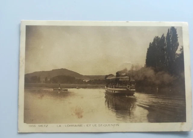 CPA 57 METZ - La lorraine et le st quentin