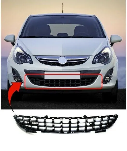 Vauxhall Corsa D 2011-2014 Front Lower Centre Bumper Grille New High Quality