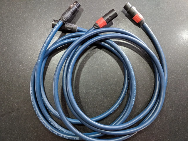 MADRIGAL AUDIO LABORATORIES CZ Gel-1 2M XLR Interconnects Proceed