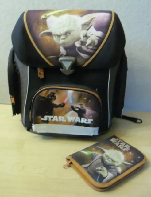 Scooli Schulranzen Mäppchen Sportbeutel Star Wars Meister Yoda Undercover