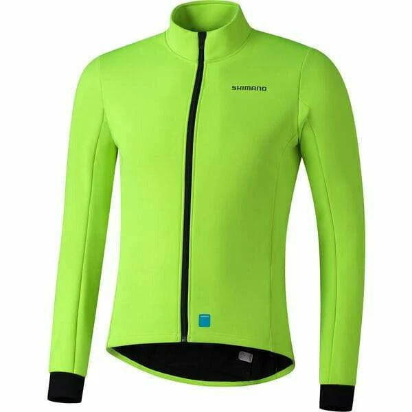 Shimano Clothing Element Bicycle Cycle Bike Jacket Fluoro Yellow
