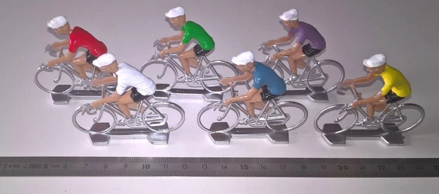 Cyclistes Miniatures Modifiées Lot De 19 Figurines Cyclistes Miniatures Cyclistes Miniatures Modifiées Lot De 19 Figurines Cyclistes Miniatures