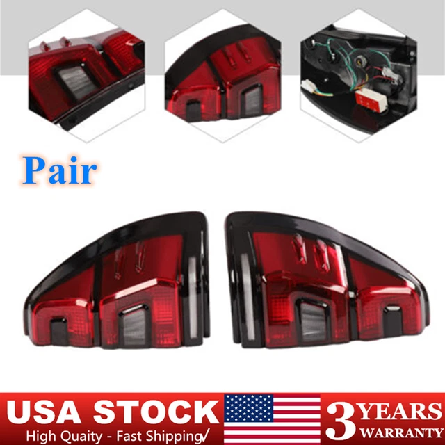 PAIR TAIL LIGHT Brake Rear Lamps For Toyota Land Cruiser Prado LC120