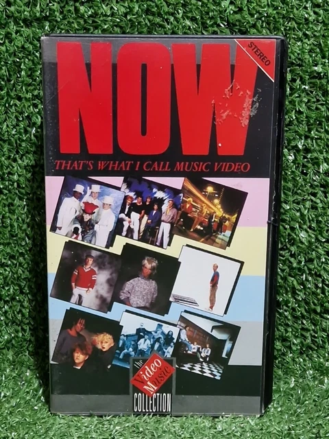 NOW THAT'S WHAT I Call Music 1 VHS Video Tape 1983 Video Music ...