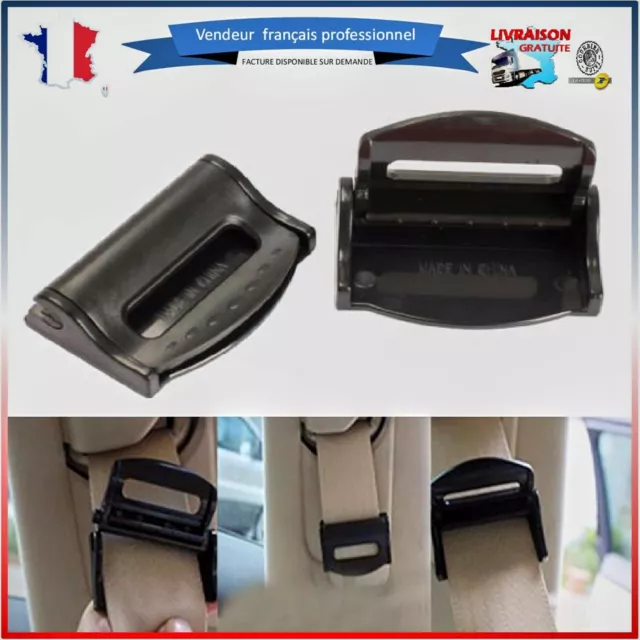 CLIP PINCE BLOQUE Ceinture De S curit Universel stop ceinture