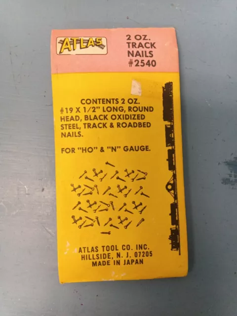 Atlas 2 oz track nails #2540 (LL)
