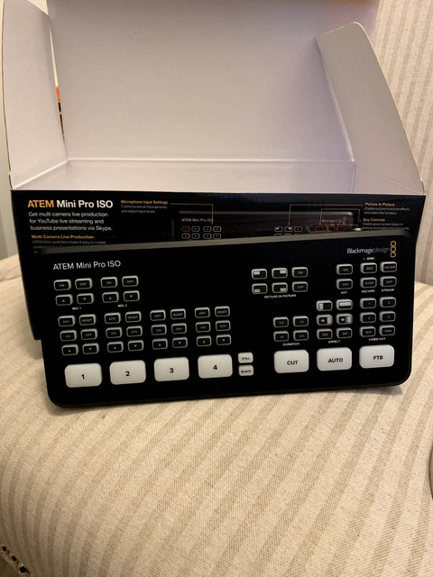 Blackmagic design Atem mini pro ISO - NEW