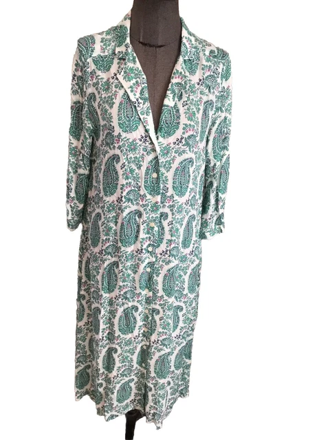 SUPERBE ROBE LONGUE Fluide Souleiado 42 Jamais Porté EUR 99,00