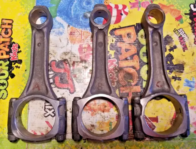 Big Block Chevy 427 454 BUSHED Full Floating Pin 7/16 Dimple Connecting Rod