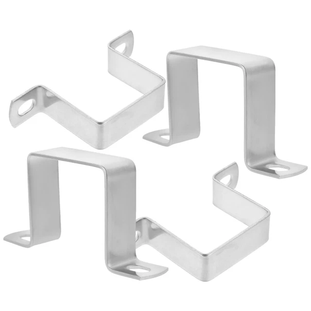 4pcs Pipe Mount U Clip U Clips Pipe Supports Pipe Strap Pipe Support Base