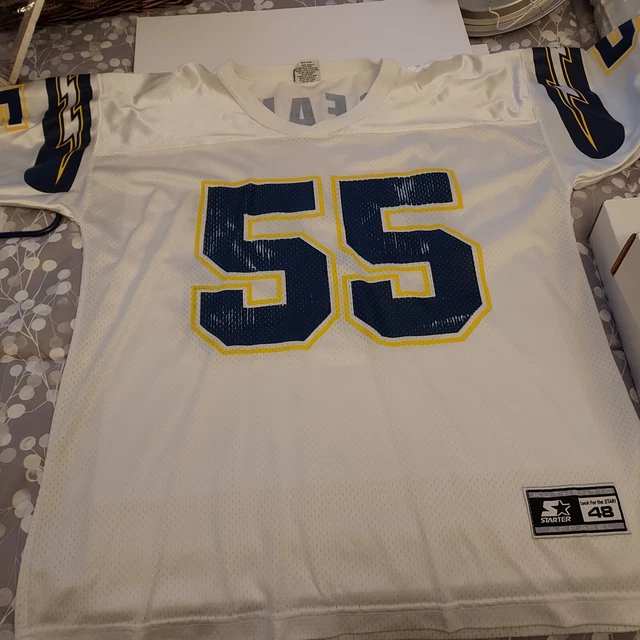 NFL San Diego Chargers JUNIOR SEAU Jersey STARTER L (48) Adult Mens Vintage