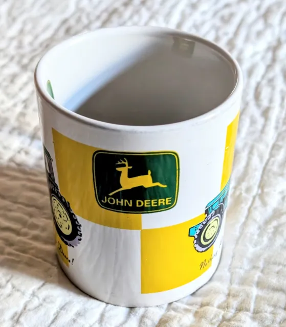 Gibson Designs John Deere Tractor Coffee Mug Nothing Runs Like a Deere!