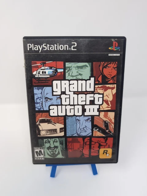 GTA III Grand Theft Auto 3 Sur PS2 (Playstation 2) Version PAL FR, Bon état