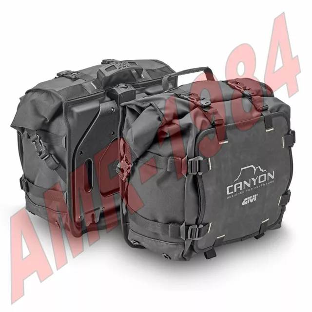 COPPIA BORSE LATERALI Givi Grt720 Canyon Universali Moto 25 25 Lt. EUR 426 93 PicClick IT