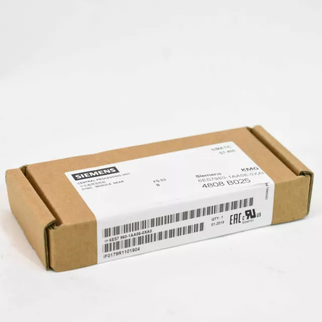 Siemens S7-400H, Sync Module V6 Patch 10m 6ES7960-1AA06-0XA0 -new-