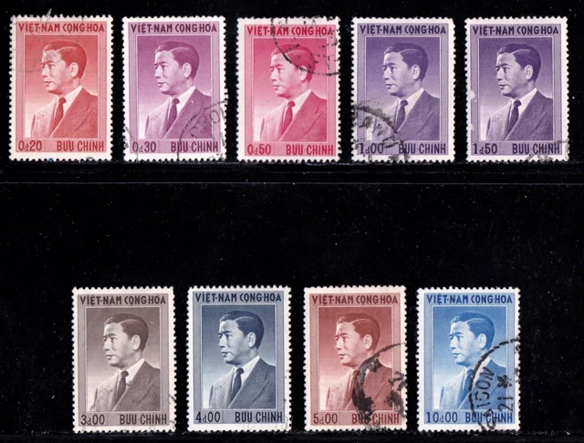 Viet Nam stamps #39 - 47, used - FREE SHIPPING!!