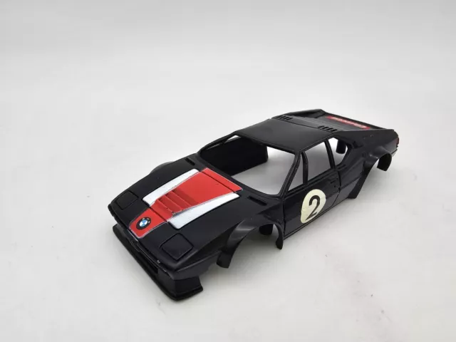 Carrera Servo 140 BMW M1 Karosse Karosserie schwarz